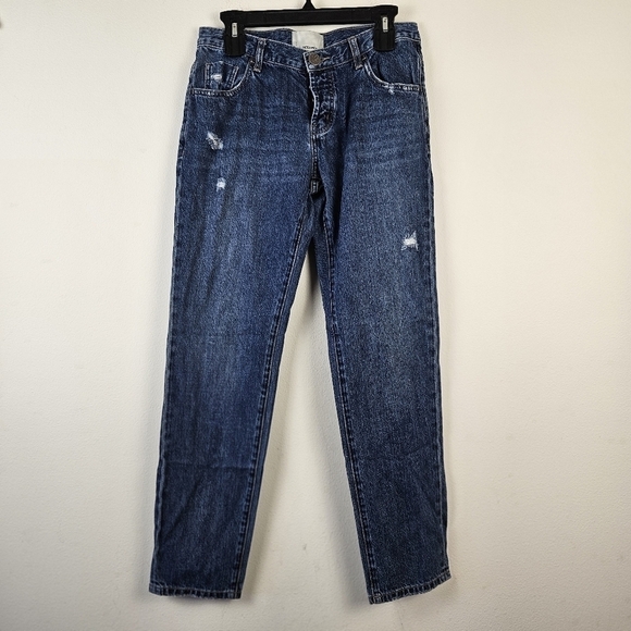 One Teaspoon awesome baggies Jeans Size 26 Slightly Distressed Button Fly - Picture 1 of 8